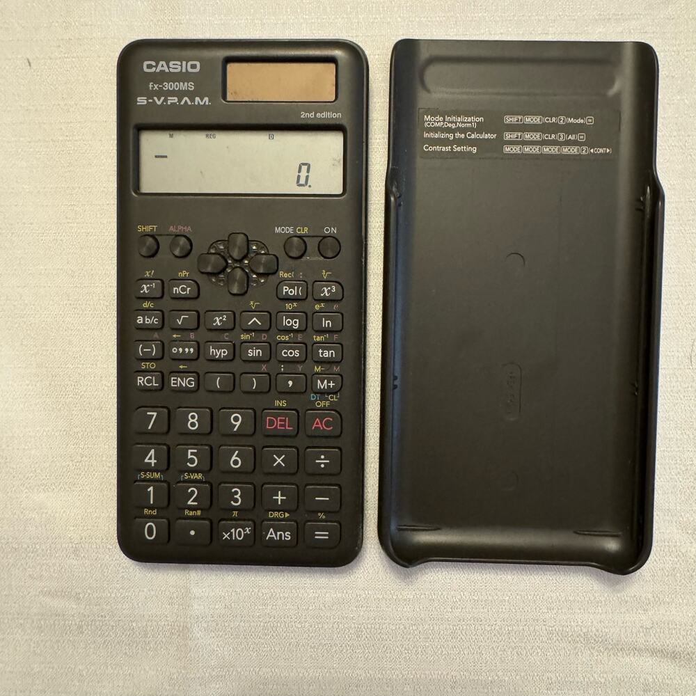 Casio fx-300MS PLUS 2nd Edition Scientific Calculator TESTED